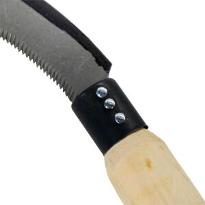 6364 Ahşap Saplı Testere Dişli Mini Hasat Orak