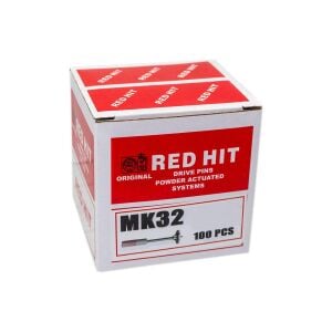 Red Hit MK32 Pul Başlı Barutlu Çivi 32 mm (100 lü Paket)