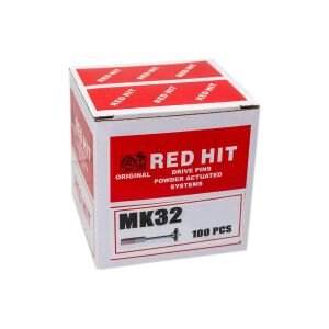 Red Hit MK32 Pul Başlı Barutlu Çivi 32 mm (100 lü Paket)