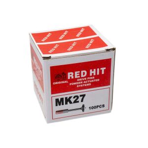 Red Hit MK27 Pul Başlı Barutlu Çivi 27 mm (100 lü Paket)