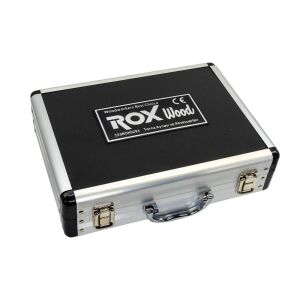 Rox Wood 0293 4 Çeneli Ahşap Torna Aynası ve Aksesuarları 6 Parça