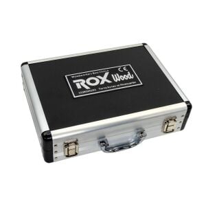 Rox Wood 0293 4 Çeneli Ahşap Torna Aynası ve Aksesuarları 6 Parça