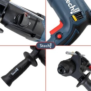 Stechend SPM8026 SDS-Plus Kırıcı Delici Matkap 800Watt 3.3Kg