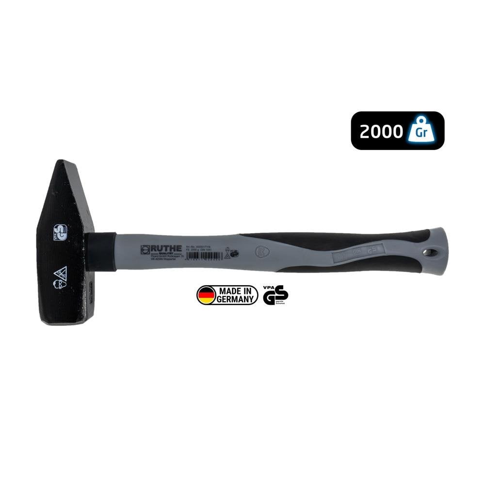 Ruthe 3020017119 Fiber Saplı Çekiç DIN1041 - 2000gr