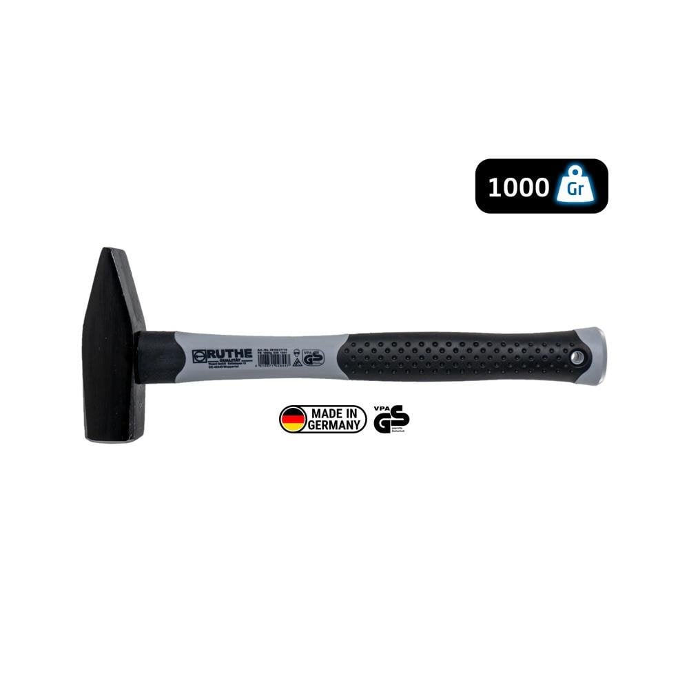 Ruthe 3010017119 Fiber Saplı Çekiç DIN1041 - 1000gr