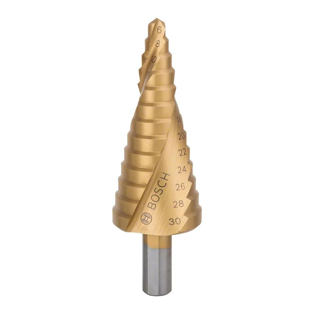 Bosch TiN Kaplı HSS Kademeli Matkap Ucu 6-30 mm