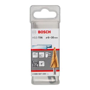 Bosch TiN Kaplı HSS Kademeli Matkap Ucu 6-30 mm