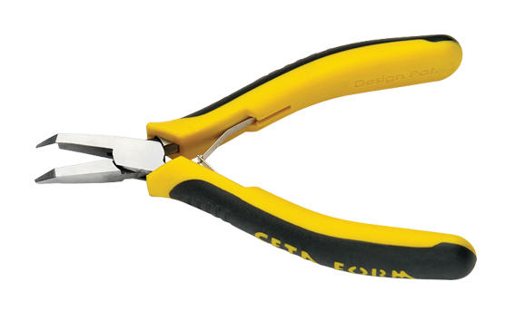 CETA FORM H21N-130SB Elektronikçi Eğri Tepe Keski (Dar Kesici Ağızlı)