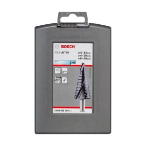 Bosch AlTiN Kaplı HSS Kademeli Matkap Ucu Seti  4-30 mm (3 Parça)