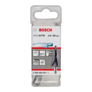 Bosch AlTiN Kaplı HSS Kademeli Matkap Ucu 6-30 mm