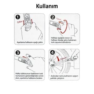 Ceta Form D02F2-2110 Exacto 1/2'' Tork Anahtarı 20-100 Nm