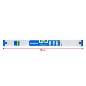 Master 506892 Blue Star Mıknatıslı Su Terazisi 60 cm