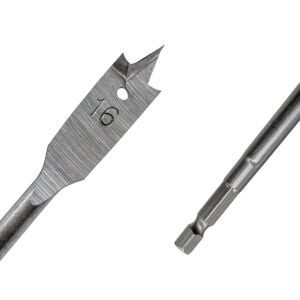 Topshop TH03111 Bits Saplı Ahşap Yaprak Kelebek Matkap Ucu Seti 6 Parça