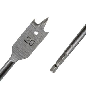 Topshop TH03111 Bits Saplı Ahşap Yaprak Kelebek Matkap Ucu Seti 6 Parça