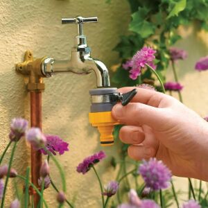 Hozelock 2177H İki Boyutlu Kelepçeli Musluk Bağlantısı