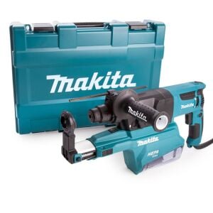 Makita HR2651 Toz Toplama Hazneli SDS-Plus Kırıcı Delici Matkap 26 mm 800 Watt