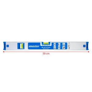 Master 506891 Blue Star Mıknatıslı Su Terazisi 50 cm