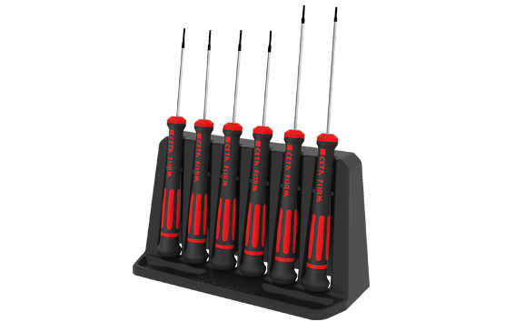 CETA FORM Torx H99-04-06 Elektronikçi Tornavida Takımı 6 Parça
