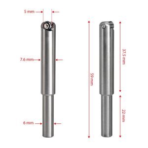 Manpa MSL Uzun Tip Mini Ahşap Oyma Yuvarlak Elmaslı (Sap 6.0 mm)