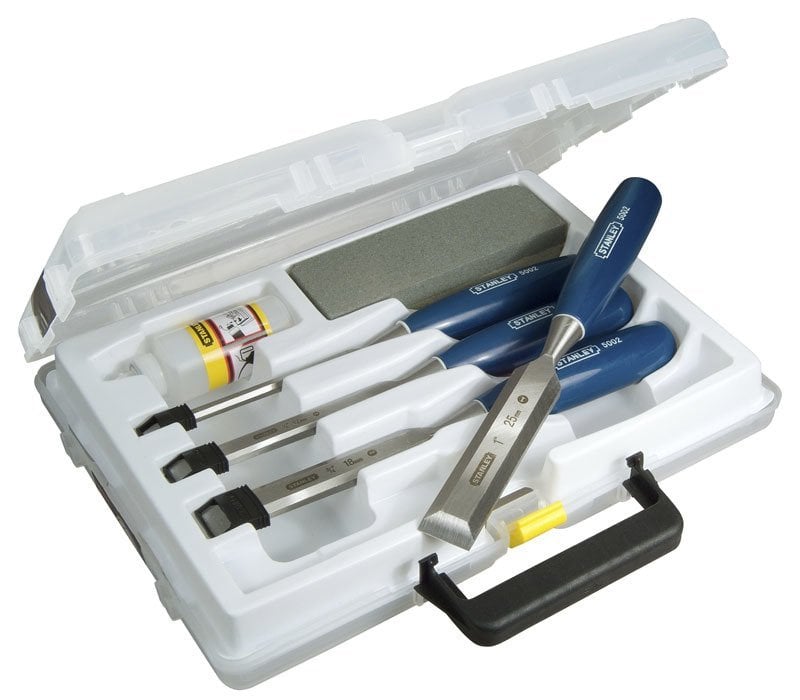 STANLEY 0-16-130 5002 4'lü Mavi Iskarpela Set