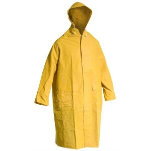 Sarı İşçi Yağmurluk Astarlı (0,32 mm) - Pardesü Tipi
