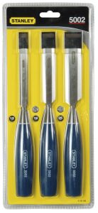 STANLEY 0-16-128 5002 3'lü Mavi Iskarpela Set