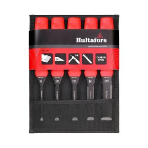 Hultafors 390005 EDCS5 Düz Iskarpela Seti - 5 Parça