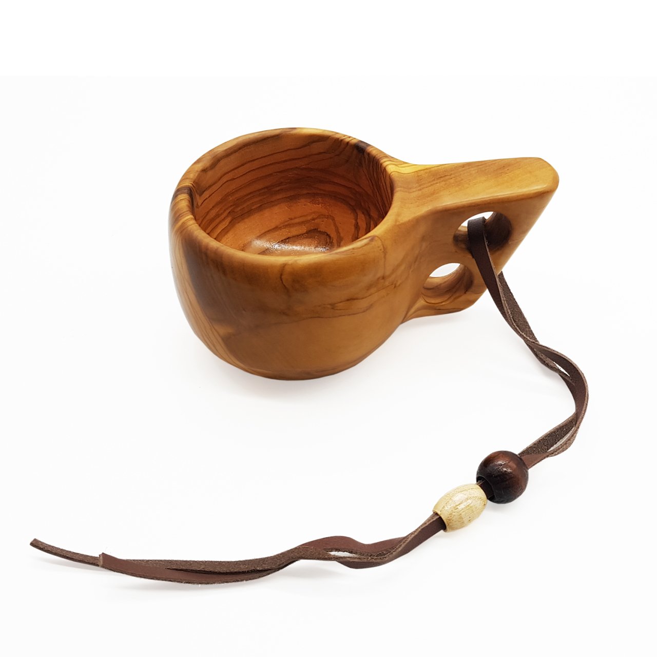 Wood Design Zeytin Ağacı Kuksa Ahşap Bardak Model 2