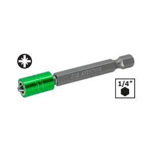 Master 530406 Mıknatıslı Yıldız Bits Uç Pozidrv Pz2x65 mm