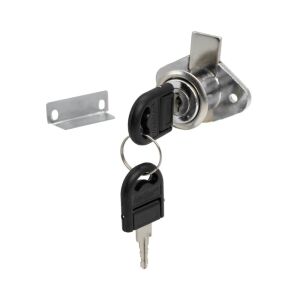 Fivestar FCK004 Katlanır Anahtarlı Oval Çekmece Kilidi 22 mm