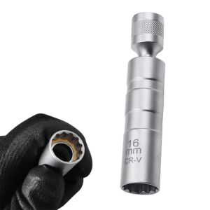 6380 Mıknatıslı Oniki Köşe Mafsallı 3/8'' Buji Lokması 16 mm