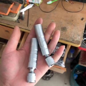 6380 Mıknatıslı Oniki Köşe Mafsallı 3/8'' Buji Lokması 16 mm