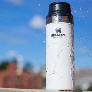 Stanley Klasik Çelik Termos Seyahat Bardağı Beyaz 0.47 LT