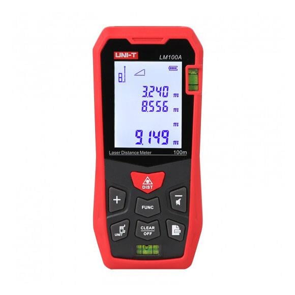 Uni-t LM100A Lazer Metre Mesafe Ölçer 100 Metre