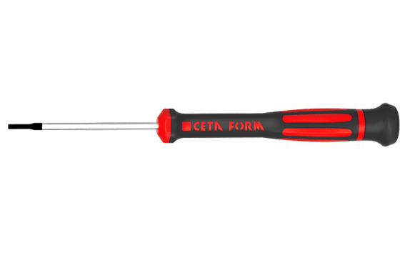 CETA FORM H01-25-100 Düz Uçlu Elektronikçi Tornavida 2.5x100 mm