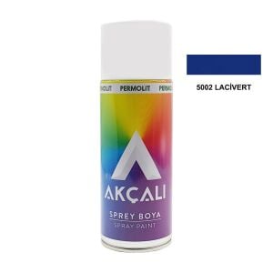 Akçalı Sprey Boya Düz Renk 400 ml - 5002 Lacivert