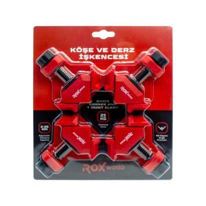 Rox Wood 0302 Köşe ve T-Tipi Bağlantı Hızlı İşkence Seti 2-26 mm