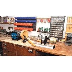 Scheppach DM600 Vario Devir Ayarlı Ahşap Torna Makinası 550 Watt