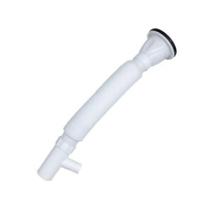 Körüklü Lavabo Sifonu Çamaşır Bulaşık Makine Çıkışlı Ø32mm