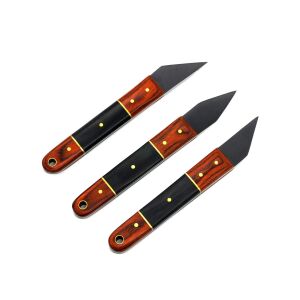 Rox Wood 0056 LUBAN Ahşap İşaretleme Bıçak Seti 3 Parça