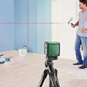 Bosch Quigo Plus Çapraz Çizgi Lazer Hizalama 7 mt (Tripodlu)