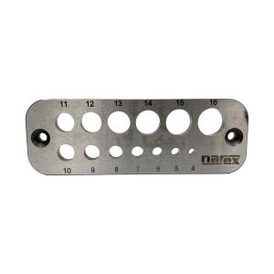 Narex 872200 Ahşap Dübel Kavela Yapma Plakası 4-16 mm