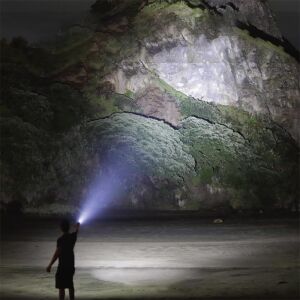 Rox 0212 Şarjlı Led El Feneri 2000 Lümen