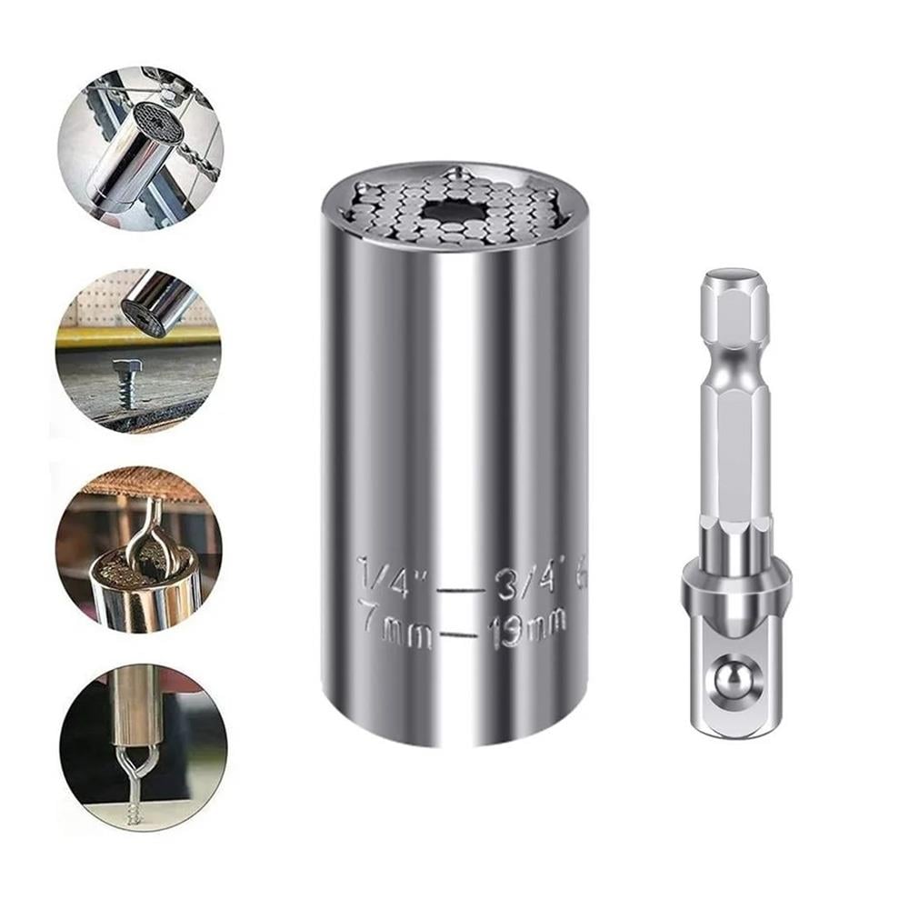 6384 Çok Amaçlı Akıllı Lokma Anahtar Seti 7-19 mm - 2 Parça