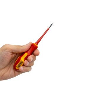 Narex 834001 Slim Serisi Elektrikçi İzoleli Düz Tornavida 2.5x75 mm