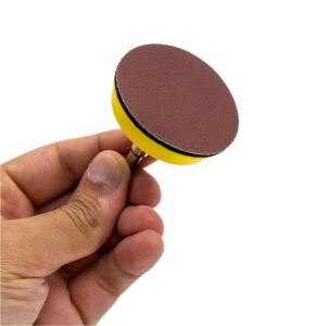6385 Pimli Mini Cırt Zımpara Taban Seti Gravür ve Matkap Uyumlu 4 Parça