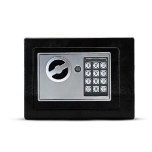 6387 Elektronik Şifreli Mini Çelik Para Kasası