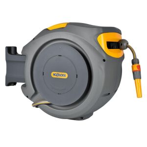 Hozelock 2403-3535H Otomatik Geri Sarımlı Bahçe Makarası 30mt +Tabanca Seti