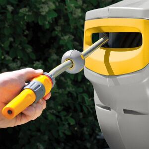 Hozelock 2403-3535H Otomatik Geri Sarımlı Bahçe Makarası 30mt +Tabanca Seti