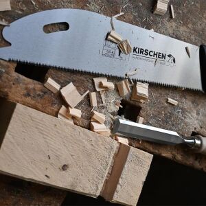 Kirschen 4410270 Mantar Saplı Temiz Kesim Testere 270 mm (17TPI)